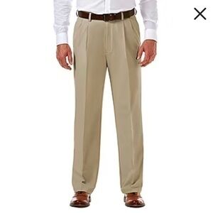 Haggar Cool 18 Pro 4-Way Comfort Stretch Pants
